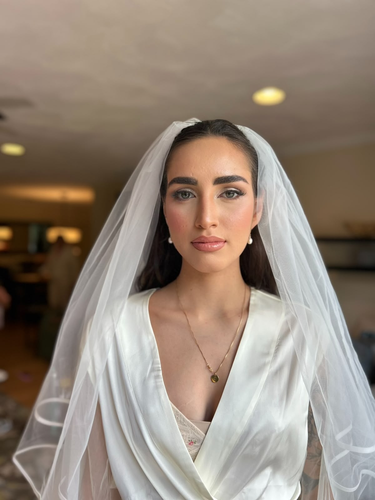 Editorial bridal veil